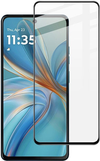 Full Face Tempered Glass Μαύρο (Motorola Edge 50 Neo / Edge 60 Neo)
