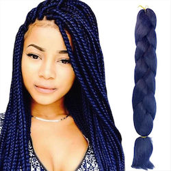 Μαλλιά Ράστα Jumbo Braid Dark Blue A28 125cm