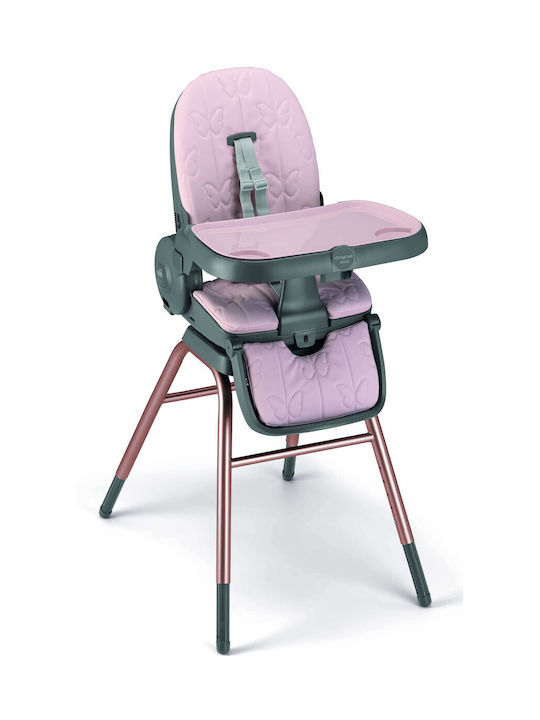 Cam Foldable Baby Highchair 4 in 1 with Adjusta...