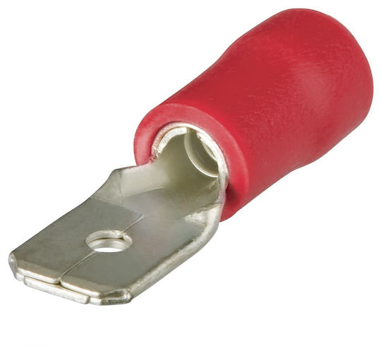 Knipex Συρταρωτοί Ακροδέκτες με Μόνωση Κόκκινο (97 99 110) σε σετ των 100τμχ