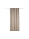 Atmosphera Curtain Blackout with Grommet Brown 103859D2 140x260cm