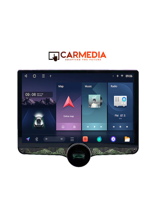 Carmedia Car Audio System for Mini Countryman / Paceman (Bluetooth/USB/AUX/WiFi/GPS/Apple-Carplay/Android-Auto) with Touch Screen 11.8"