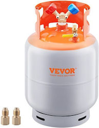 Vevor Kältemittel-Rückgewinnungstank 30lb 400 Psi Y-Ventil Lmhsgwfdk3014dzjgv0