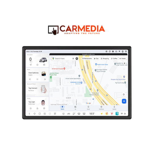 Carmedia Car Audio System for Chevrolet Epica 2006-2012 (Bluetooth/USB/AUX/WiFi/GPS/Apple-Carplay/Android-Auto) with Touch Screen 11.5"