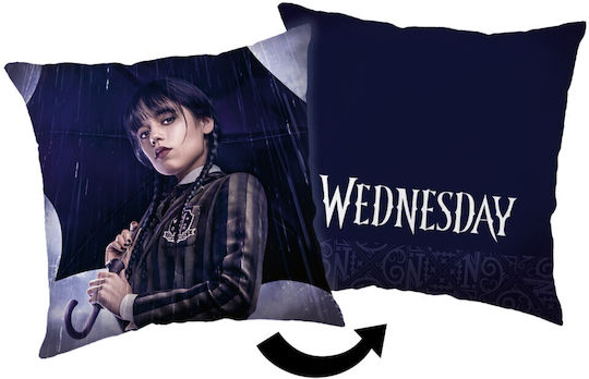 Wednesday Rain Kids Throw Pillow Case 40x40 Cm