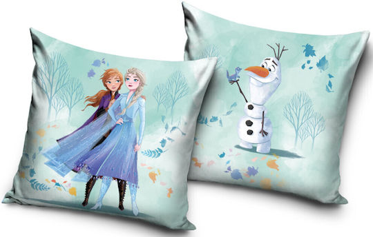 Калъфка за възглавница от кадифе Disney Frozen 40x40 см