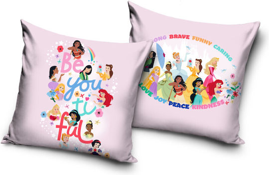Калъфка за възглавница Disney Princess Beautiful 40x40 см кадифе