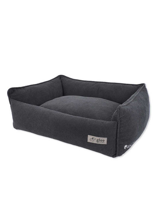 Glee Large Sofa Hundebett Schwarz 100x70cm.
