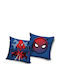 Spiderman Mask Velvet Cushion Cover 40x40 Cm