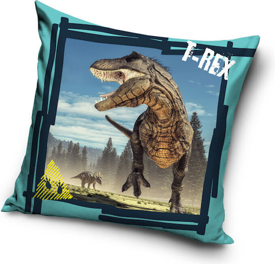 Dinosaur Kids Throw Pillow 40x40 Cm