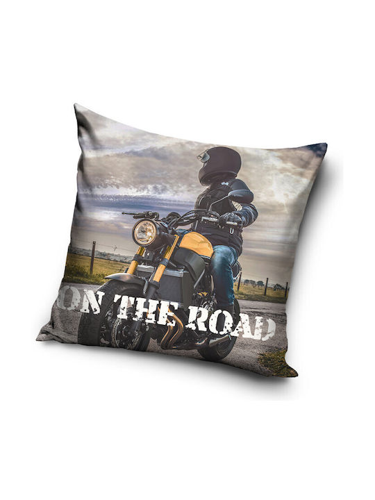 Motorbike Motor Pillow Case 40x40 Cm