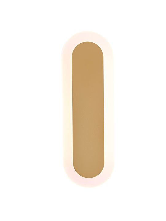 ArkoLight Modern Leuchte Wand Gold 30x10cm