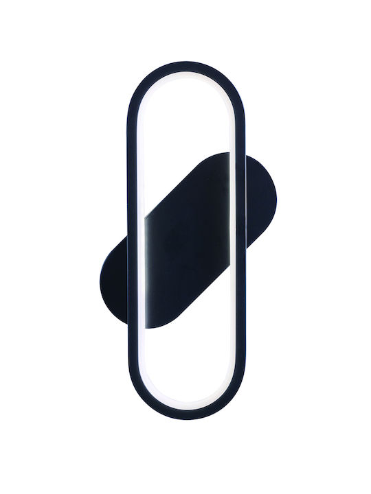 ArkoLight Modern Lumină de Perete Negru 30x16cm