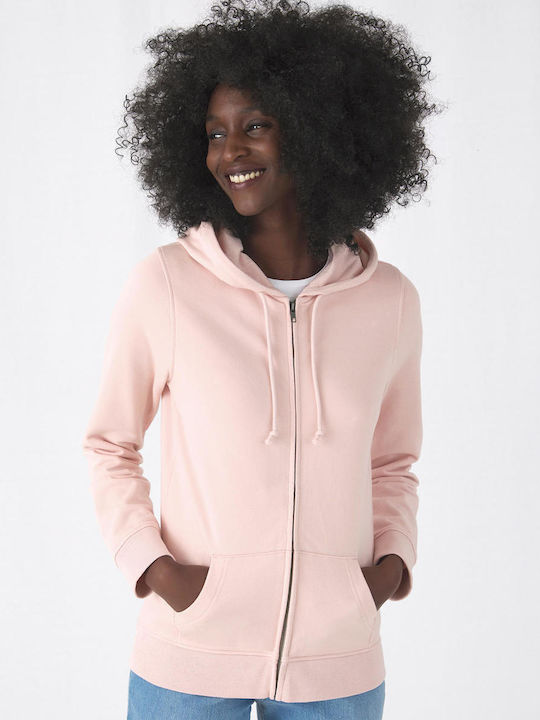 B&C Γυναικείο Διαφημιστικό Φούτερ Soft Rose