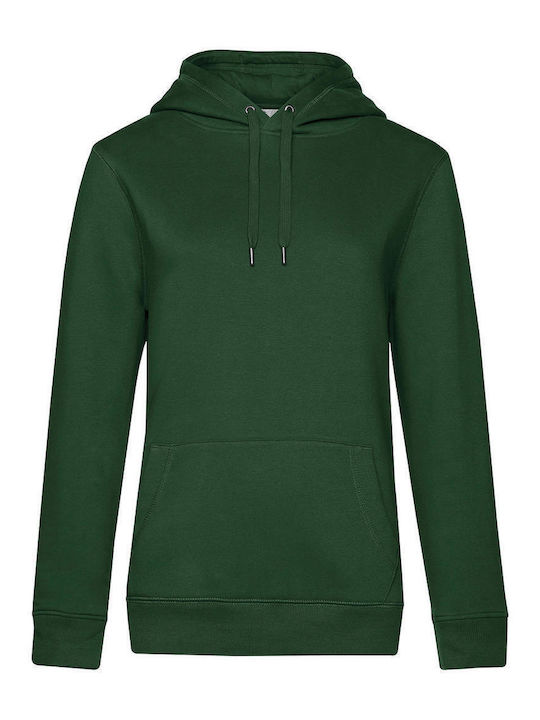 B&C Дамски рекламен суитшърт Bottle Green