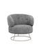Geena Armchair Gray 81x81x81cm