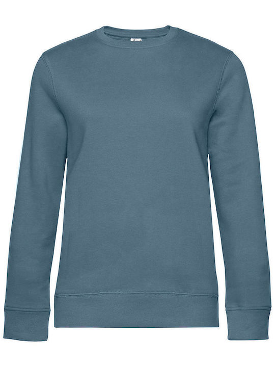 B&C Дамски рекламен суитшърт Nordic Blue