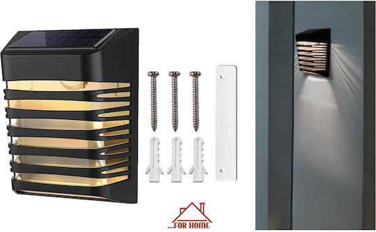 ForHome Wandmontiert Solarleuchte 9cmx5.3cmx12cmcm