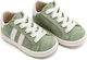 Babywalker Green Baptism Sneakers