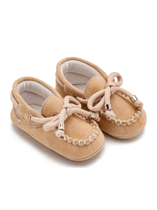 Babywalker Βαπτιστικά Δερμάτινα Μοκασίνια Αγκαλ...