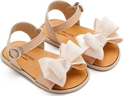 Babywalker Christening Pink Sandals for Girls