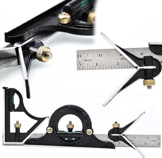 Rosfix Winkelmesser Hufschmiede Metallisch Länge 30cm
