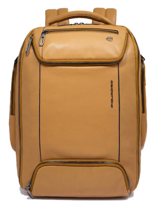 Piquadro Geantă Rucsacuri pentru laptop 15.6" în culoarea Galben