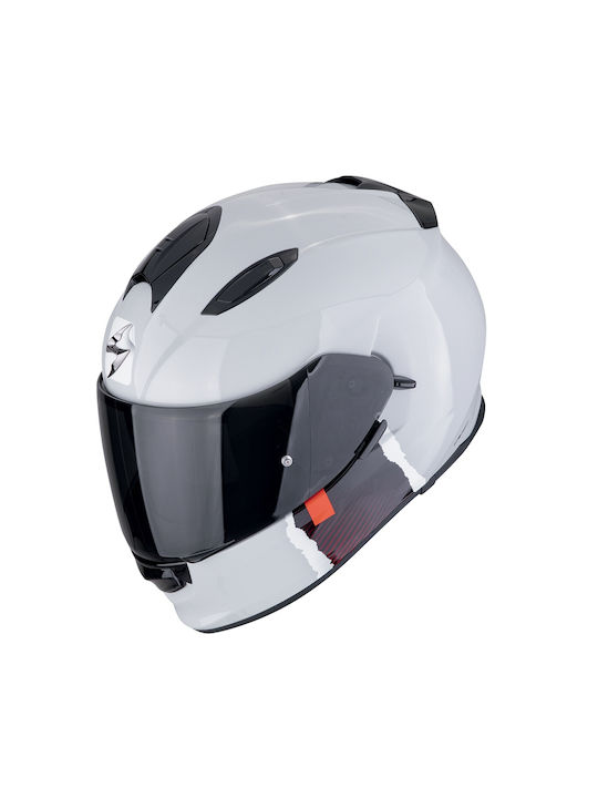 Scorpion Exo 491 Code Grey / Red Κράνος Μηχανής Full Face με Sunvisor