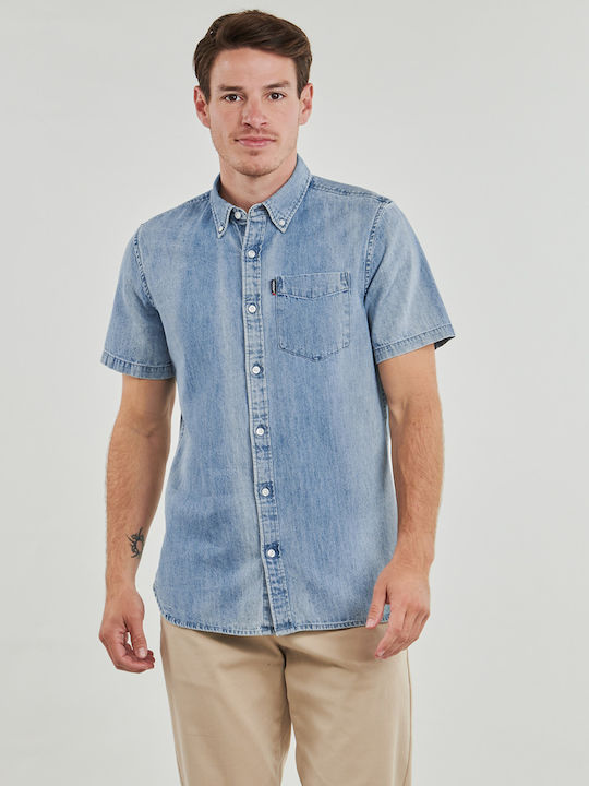 Superdry Τζιν Πουκάμισο Denim