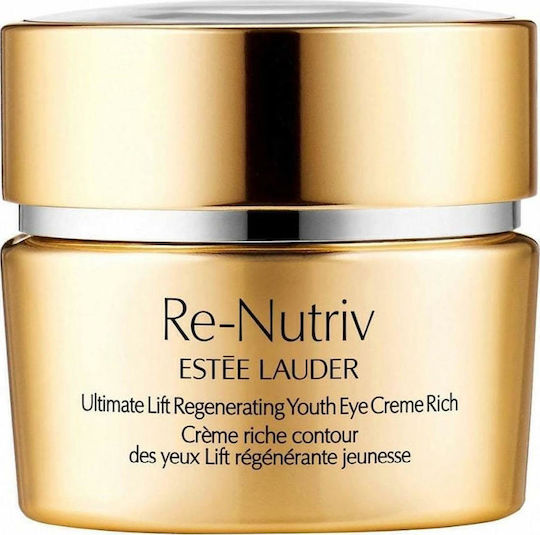 Estee Lauder Re-Nutriv Ultimate Lift Rich Κρέμα Ματιών για Αντιγήρανση, Ενυδάτωση & Σύσφιξη 15ml
