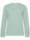 B&C Women's Long Sleeve Promotional Sweatshirt Aqua Green