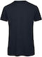 B&C Ανδρικό Διαφημιστικό T-shirt Κοντομάνικο Navy
