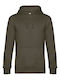 B&C Men's Long Sleeve Promotional Sweatshirt khaki
