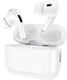 Borofone BW63 In-ear Bluetooth Handsfree Ακουστικά με Θήκη Φόρτισης Λευκά