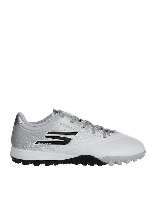 Razor 1.5 TF Kinder Fußballschuhe und Stollenschuhe mit Rasen Weiß / Silber