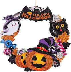 Decorative Carnival Wreath for Halloween