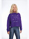 Tommy Women's Sweatshirt Purple