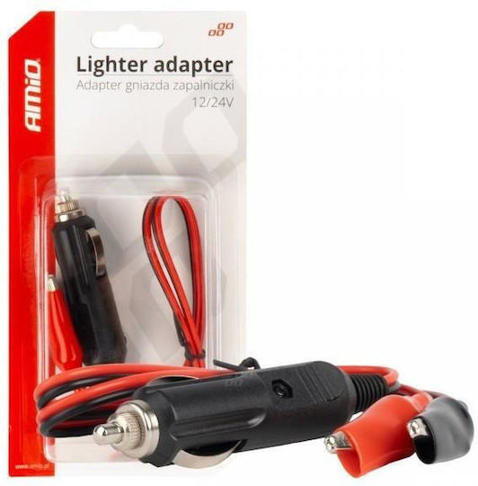 AMiO Adaptor pentru brichetă Priza auto 12V - 24V
