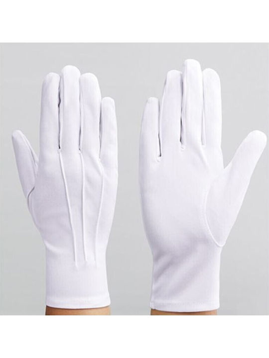 Unisex Gloves White Unisex Gloves White