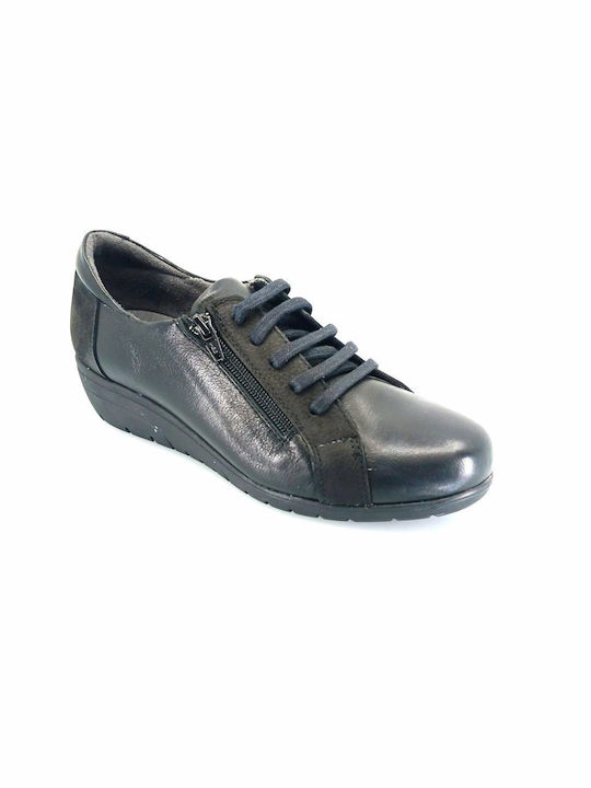 Pitillos Damen Sneakers Schwarz