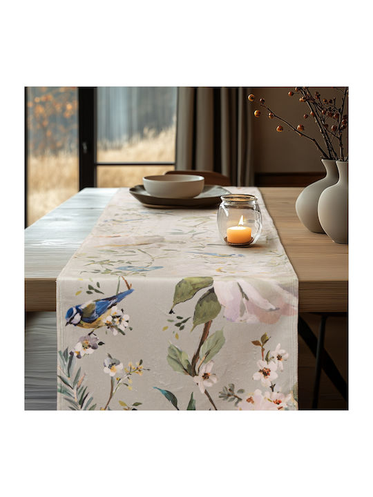 Beauty Home Läufer Peony And Bird Peony 34x150cm