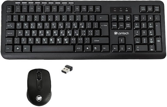Lamtech LAM114321 Ασύρματο Πληκτρολόγιο Ελληνικό