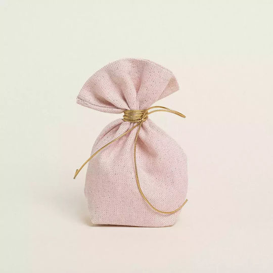 Pouch Base Rose Gold Shade Lurex 8cm X 12cm 390106 Ntampoudis Ntm-390106