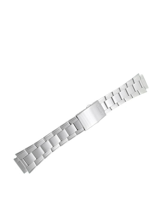 Casio Metallic Bracelet Silver 18mm