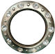 Inox Öse Strass Druckknopf Vorhang Silber