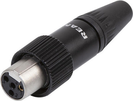 Rean Rt4fct-b 4 Pin Θηλυκο Xlr Καλωδιου