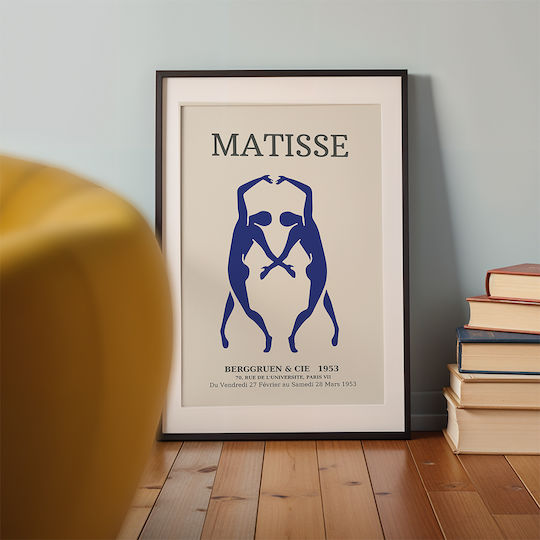 Poster Matisse Berggruen & Cie Art016 21cm x 30cm Weißer Rahmen PVC 18x24