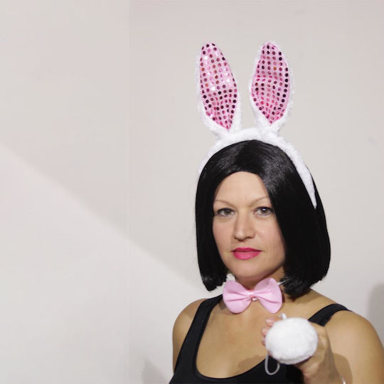 Bunny Set Headband Bow Tie Tail