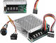PWM контролер DC мотор 10-50V 40A дисплей смяна на посоката