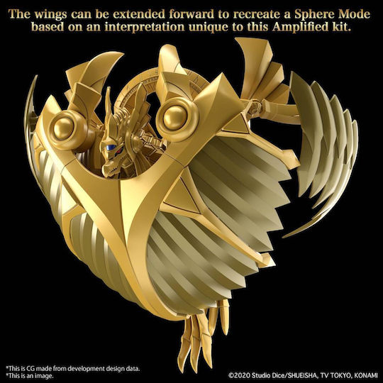 Yu-gi-oh -figure-rise Stand Amplified Winged Dragon Ra Model Kit